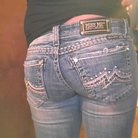 Miss Me jeans 28 boot cut low rise 30 inseam - Picture 12 of 15